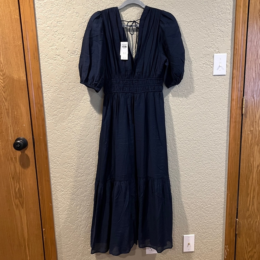 NWT Abercrombie & Fitch Navy Dress